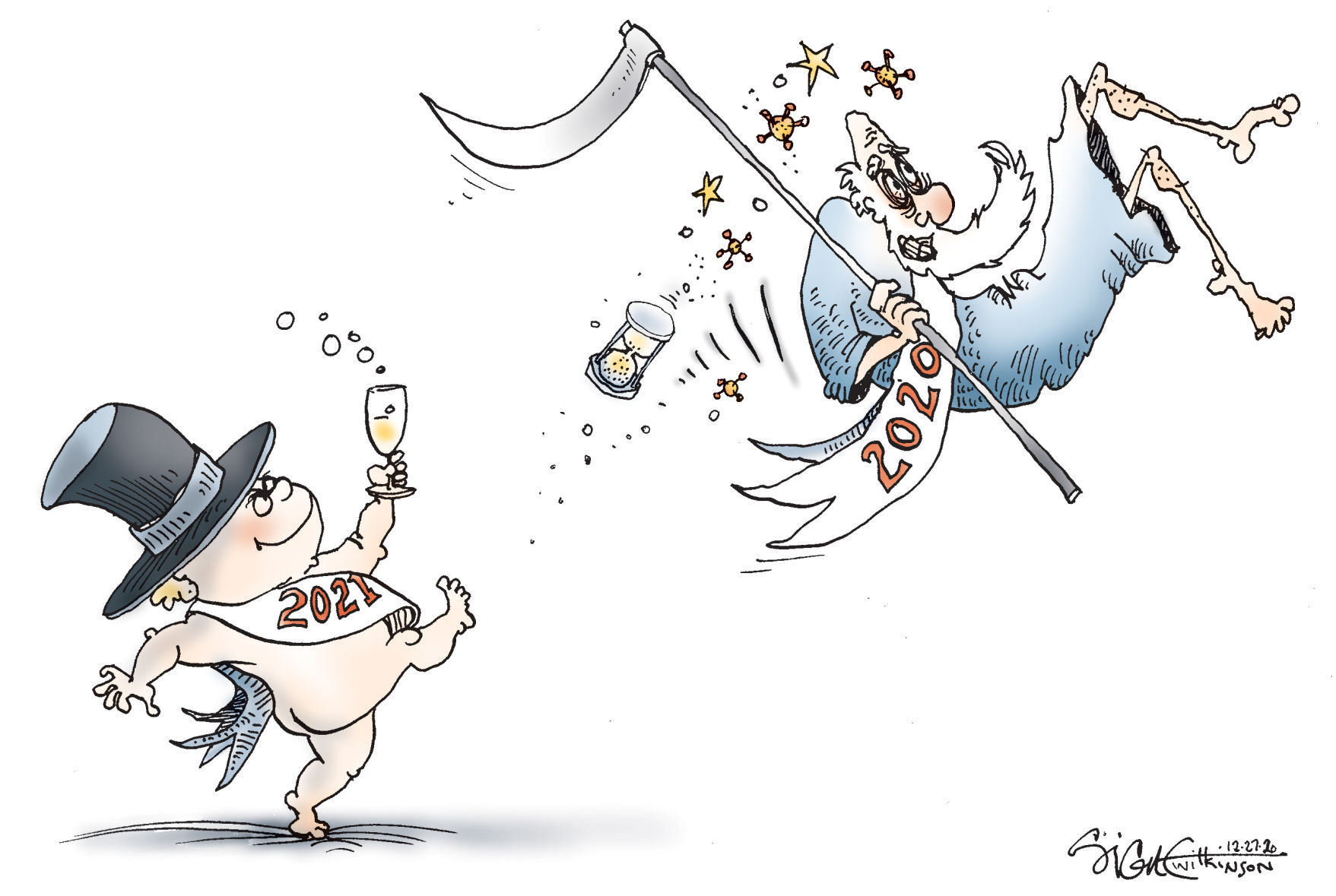 Signe Wilkinson cartoon